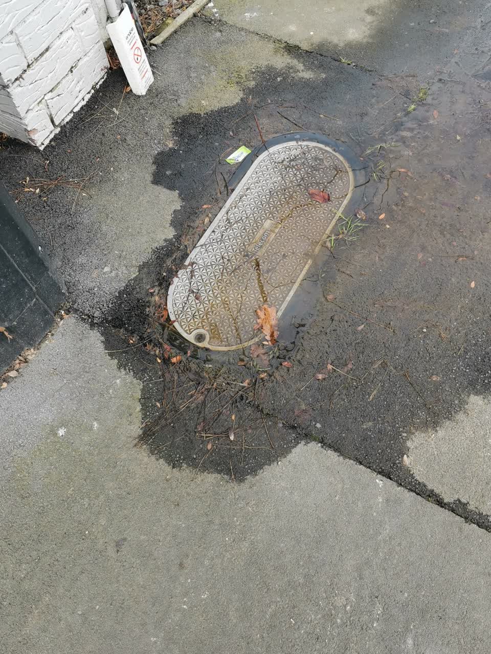 The photograph attached to this water supply report