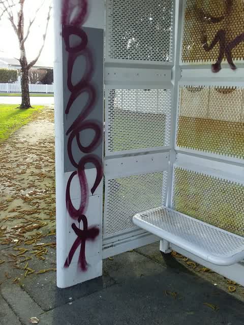 Graffiti, a report photo