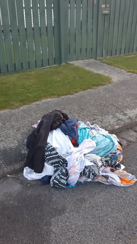 Rubbish/Recycling, a report photo