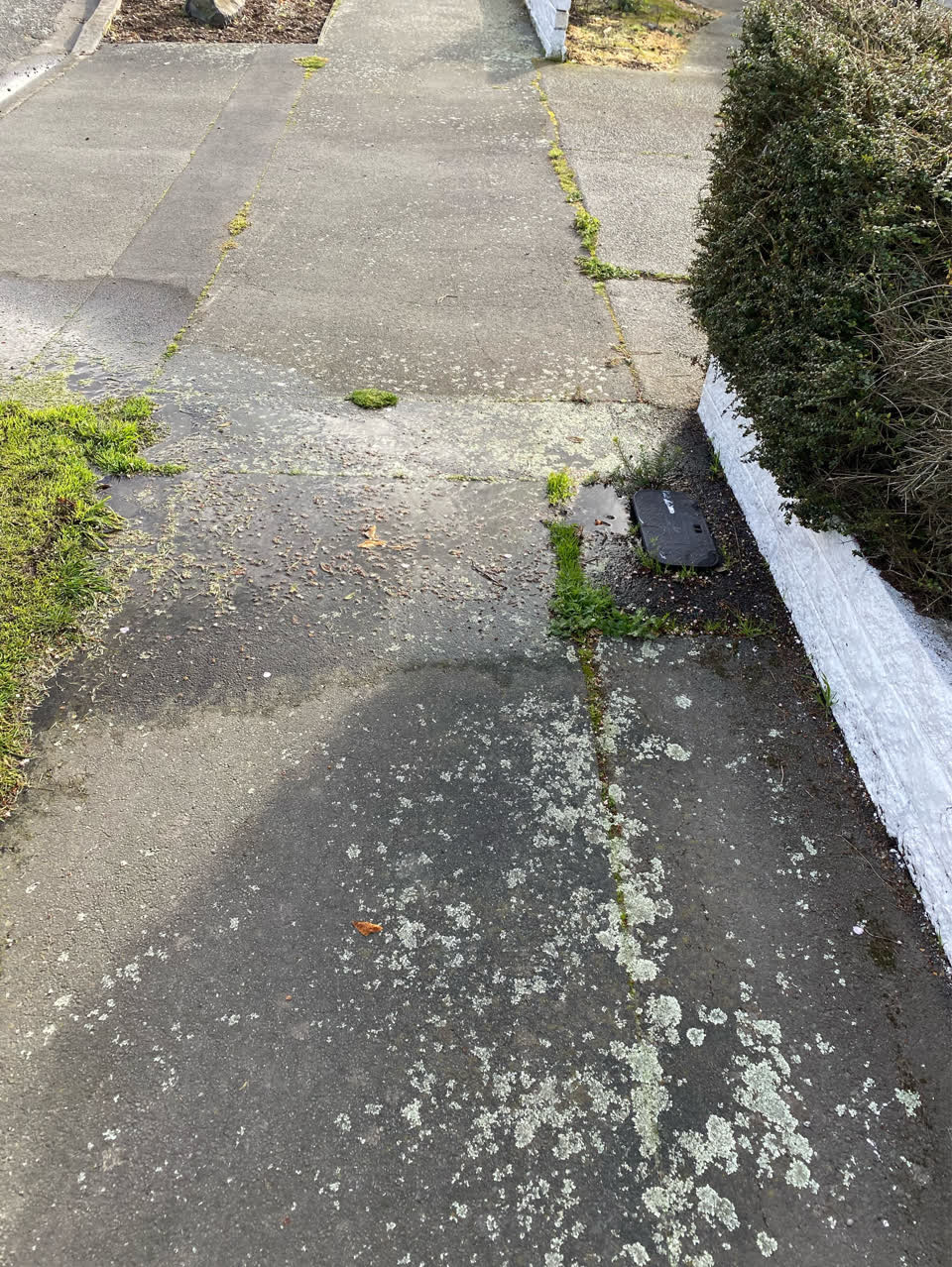 The photograph attached to this water supply report