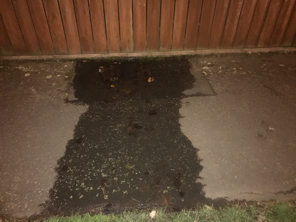 The photograph attached to this water supply report