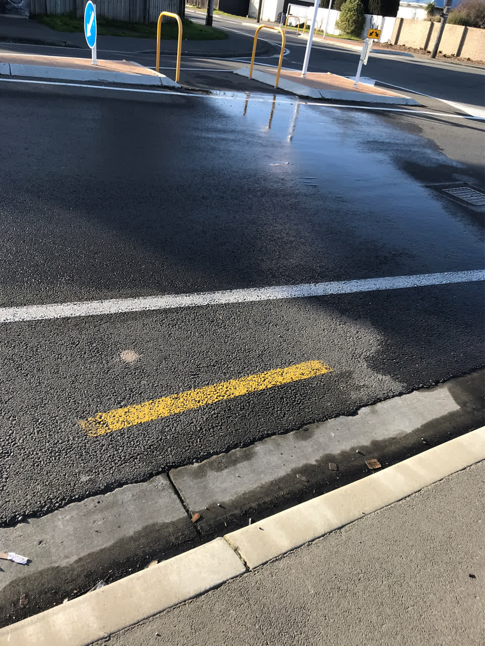 The photograph attached to this wastewater/stormwater report