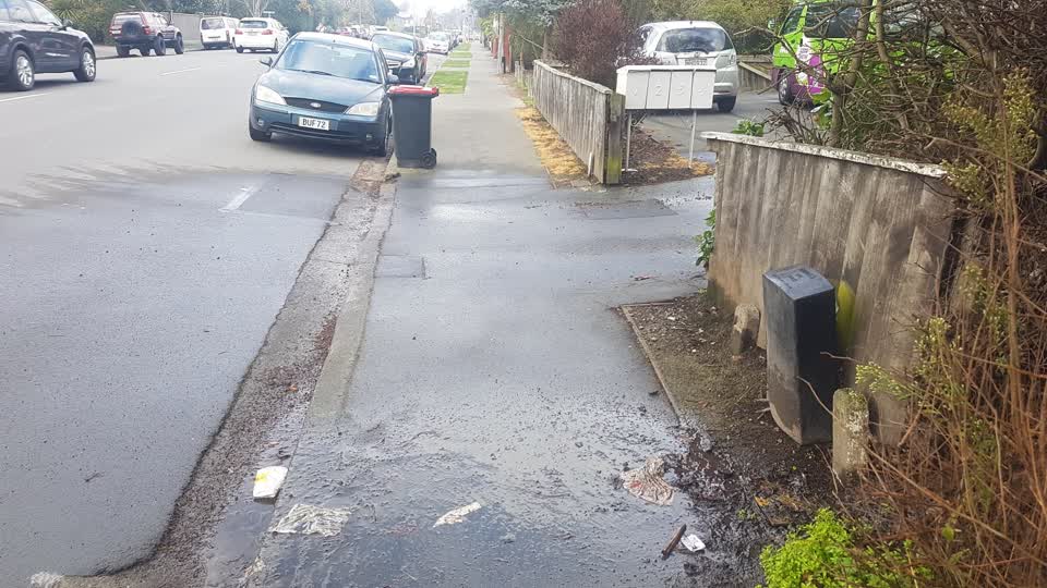 The photograph attached to this water supply report