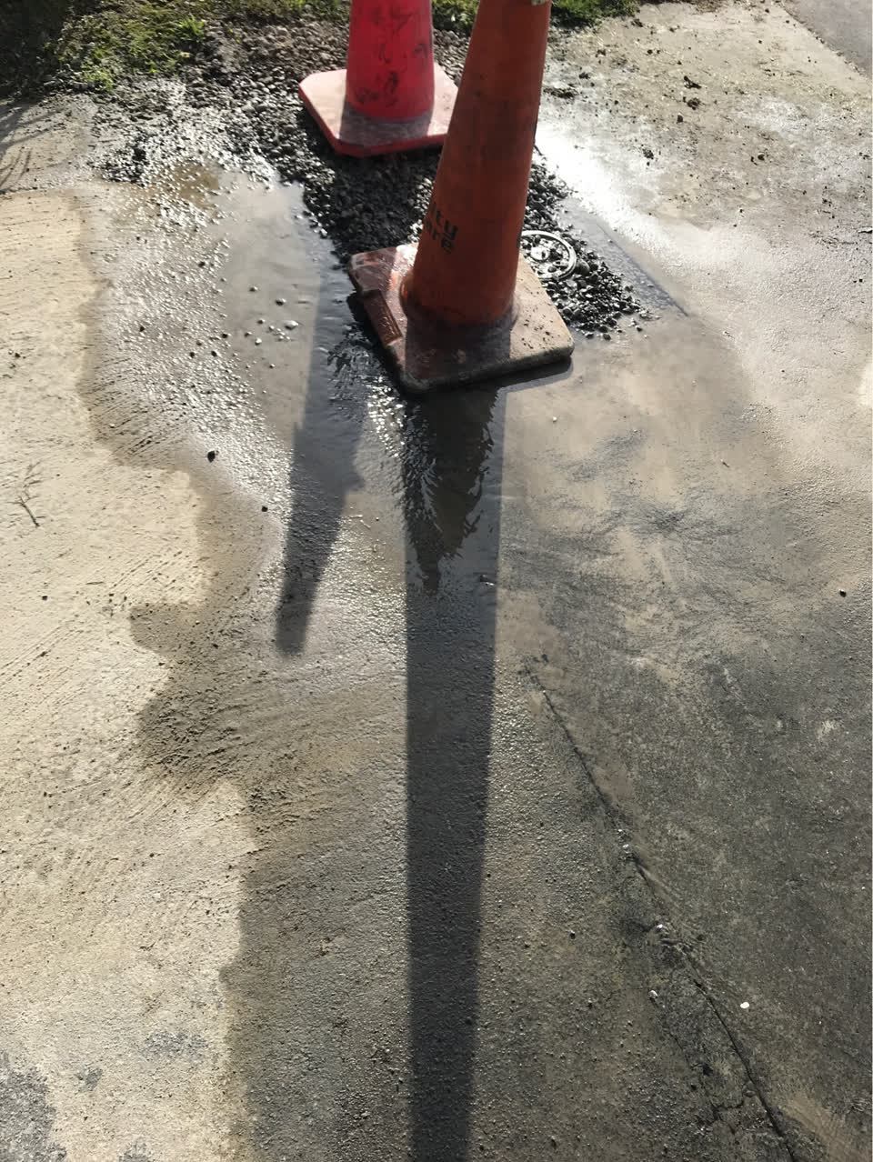 The photograph attached to this water supply report