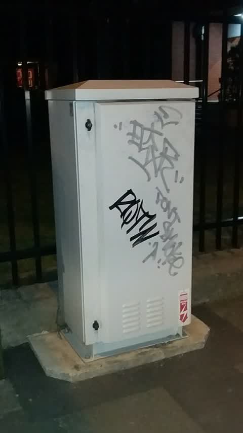 Graffiti, a report photo