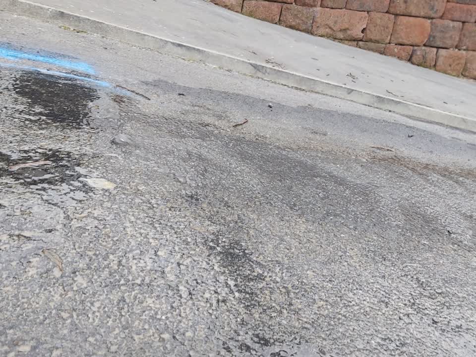 The photograph attached to this water supply report