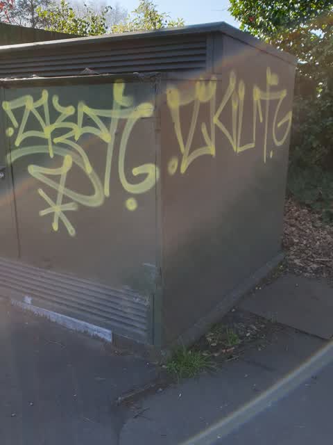 Graffiti, a report photo