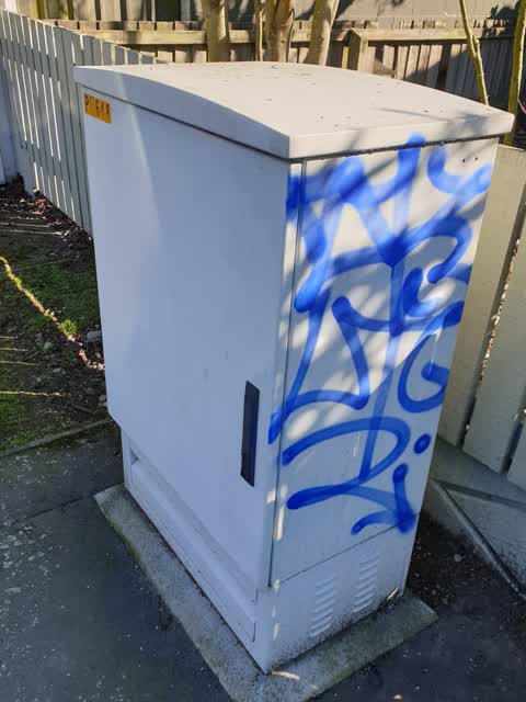 Graffiti, a report photo
