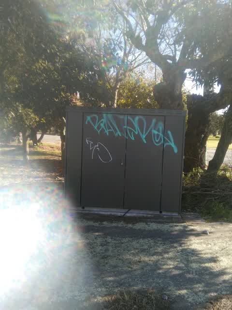 Graffiti, a report photo