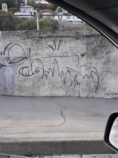 Graffiti, a report photo