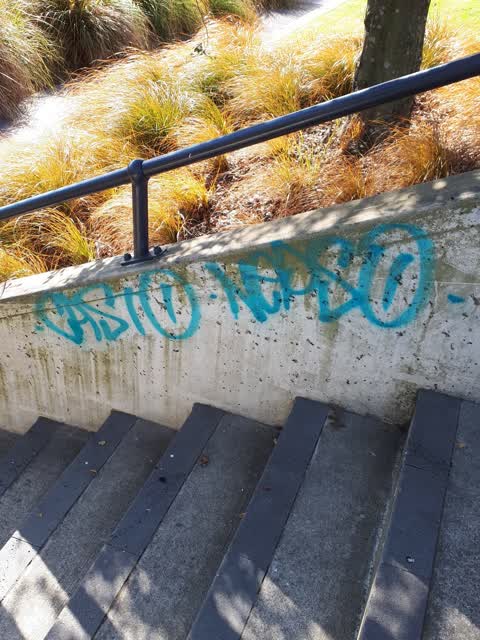 Graffiti, a report photo