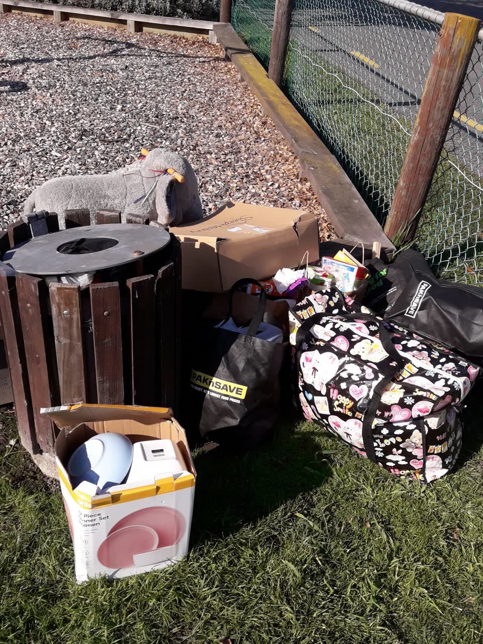 The photograph attached to this parks report