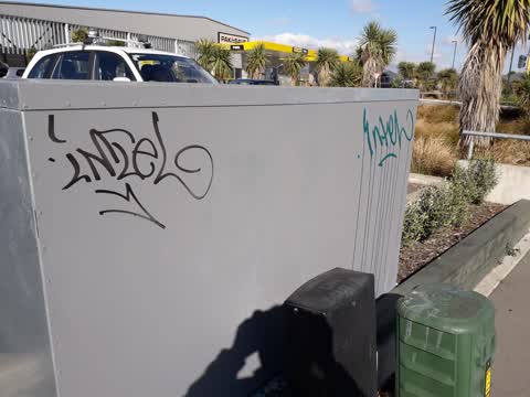 Graffiti, a report photo