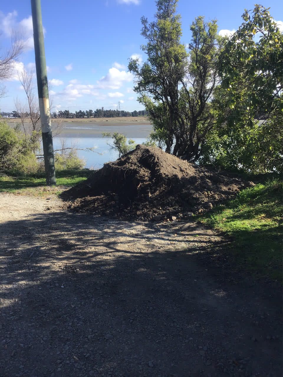 The photograph attached to this parks report
