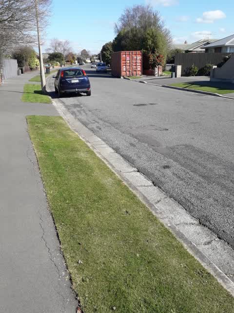 Roading/Streets, a report photo