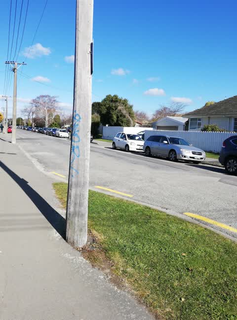 Graffiti, a report photo