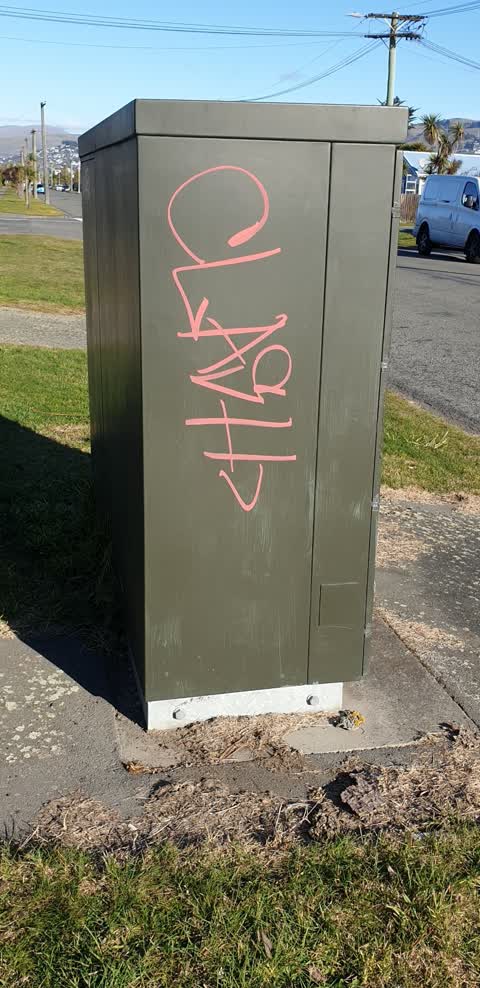 Graffiti, a report photo