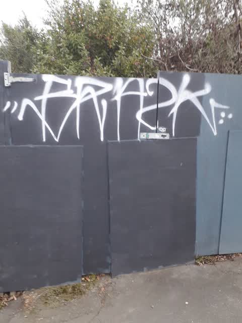 Graffiti — a report photo