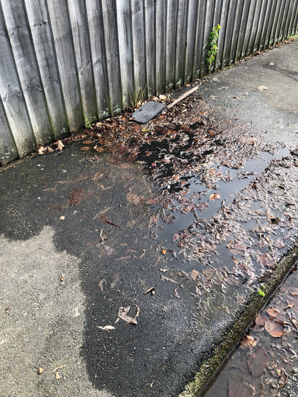 The photograph attached to this water supply report