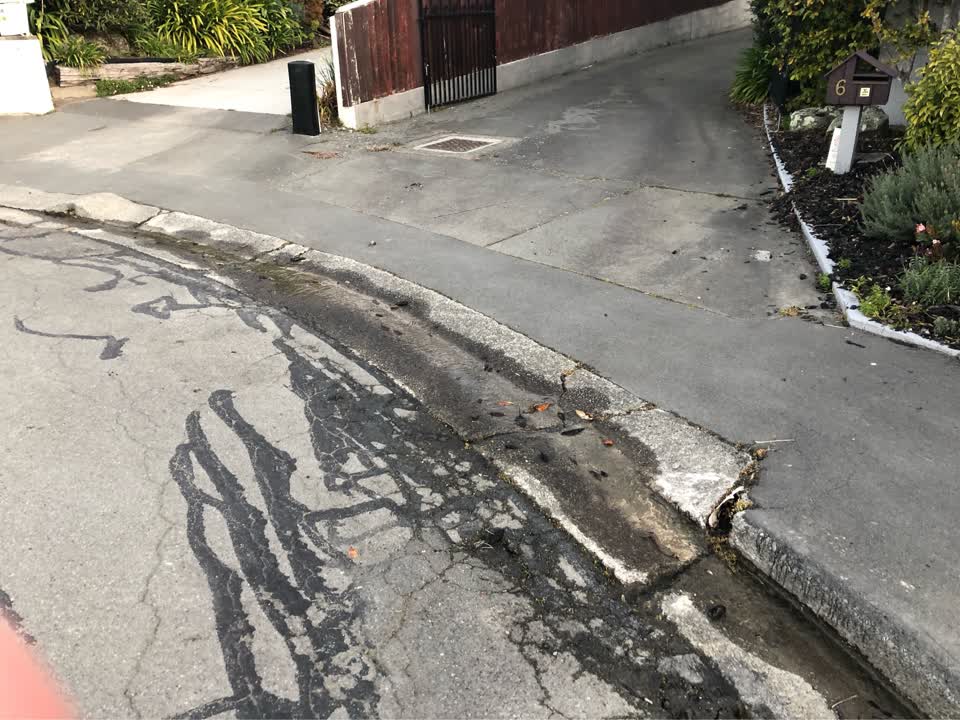 The photograph attached to this wastewater/stormwater report