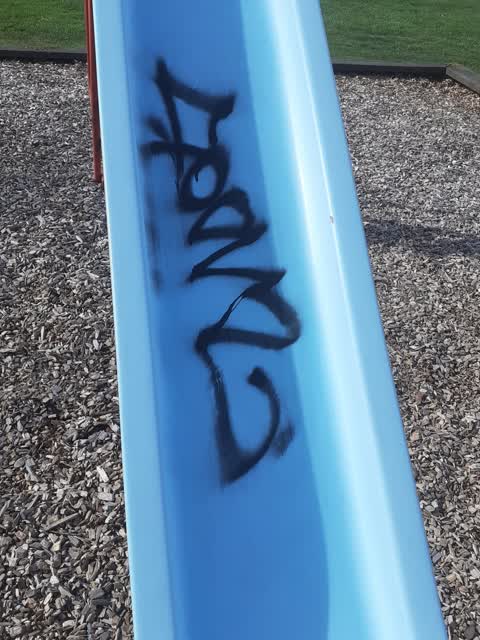 Graffiti, a report photo