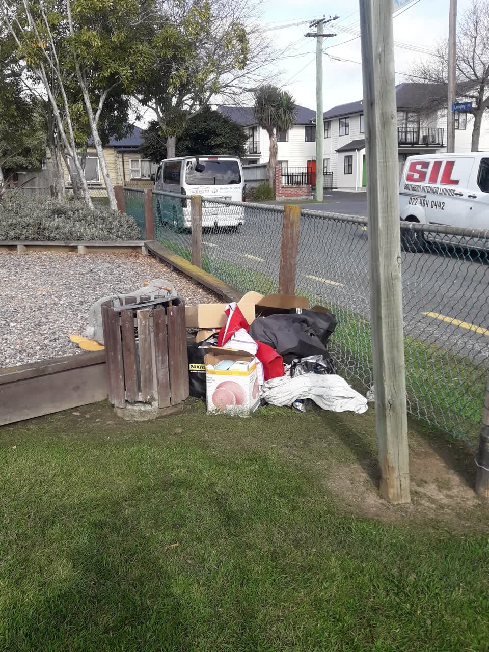 The photograph attached to this parks report