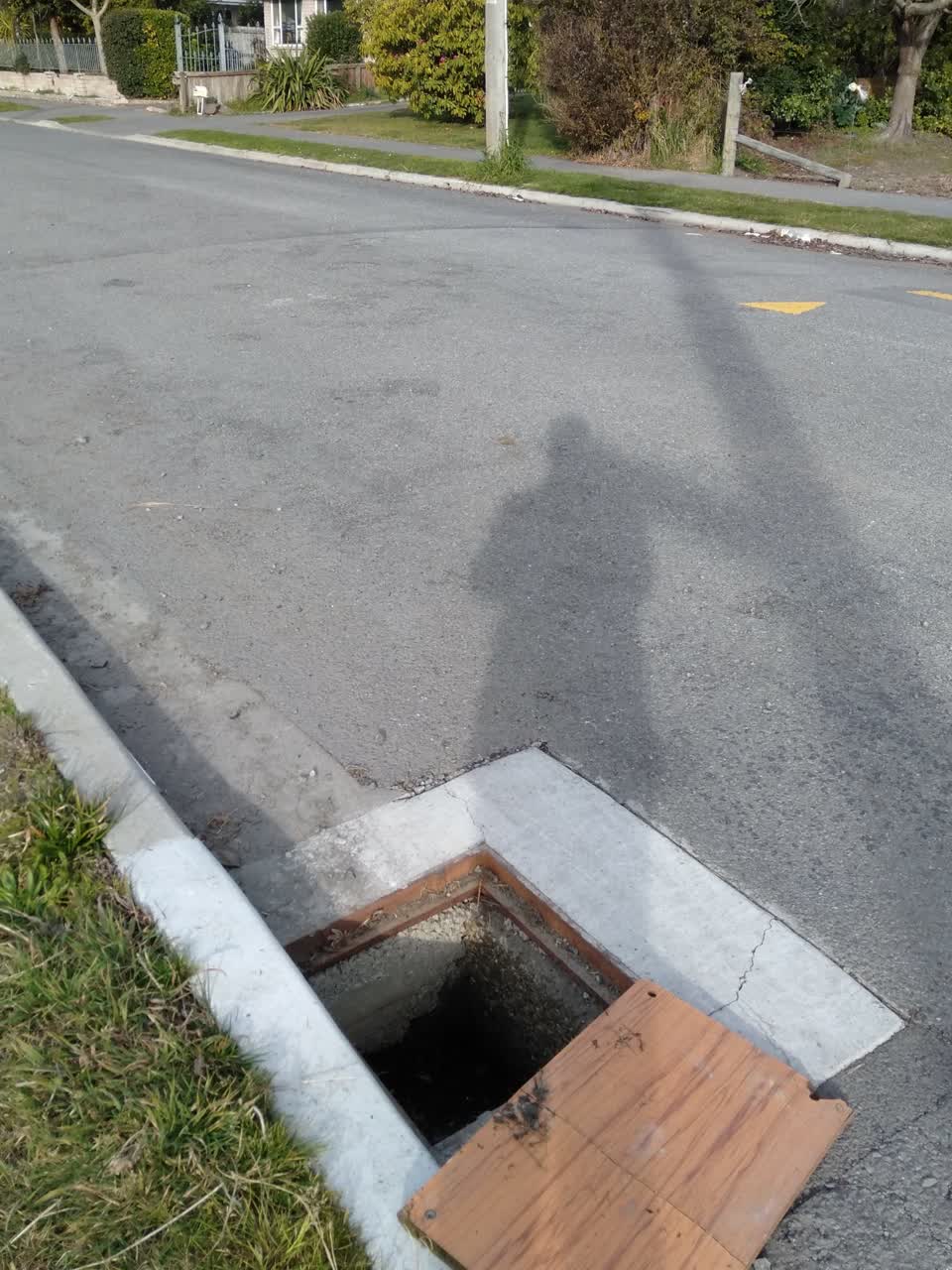 The photograph attached to this wastewater/stormwater report