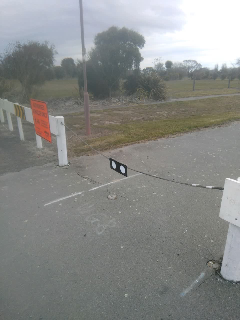 The photograph attached to this parks report