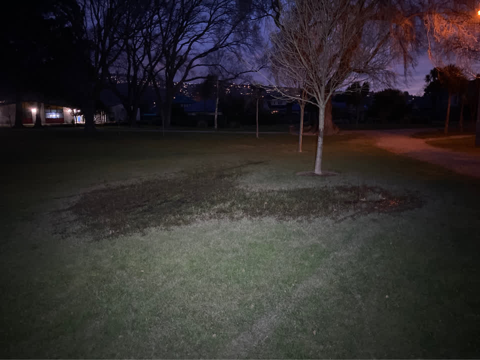 The photograph attached to this water supply report