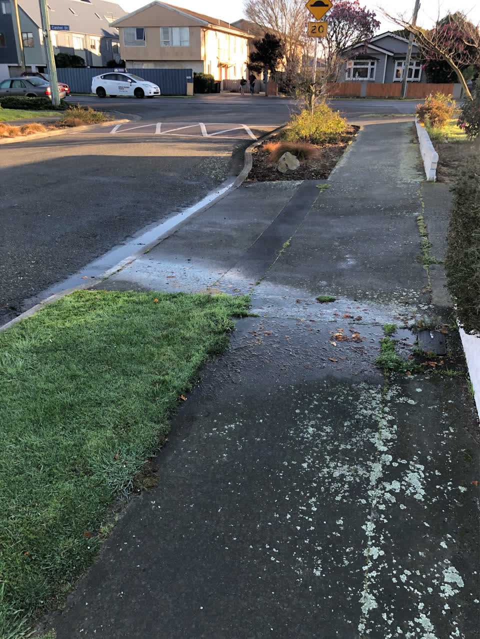 The photograph attached to this water supply report