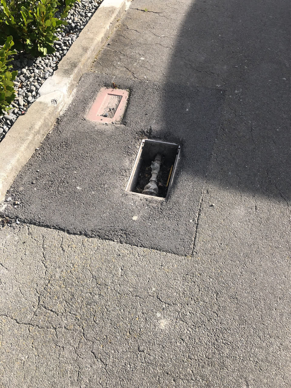 The photograph attached to this water supply report