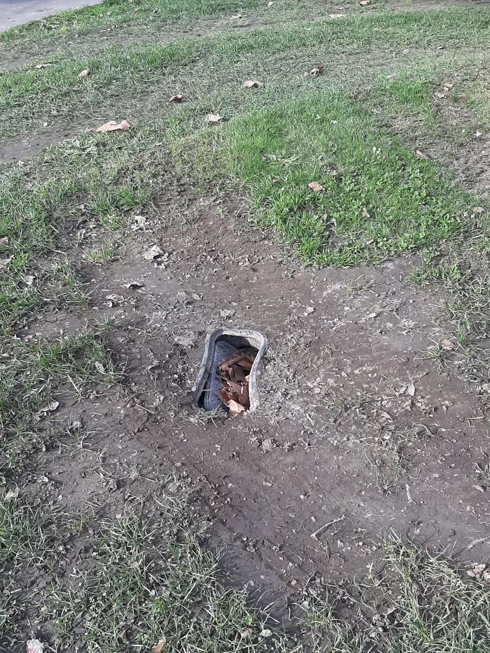 The photograph attached to this water supply report