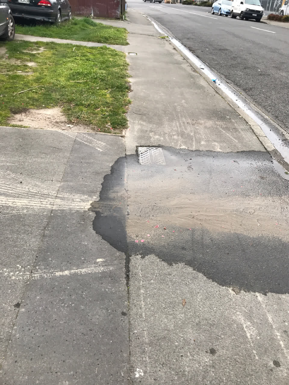 The photograph attached to this water supply report
