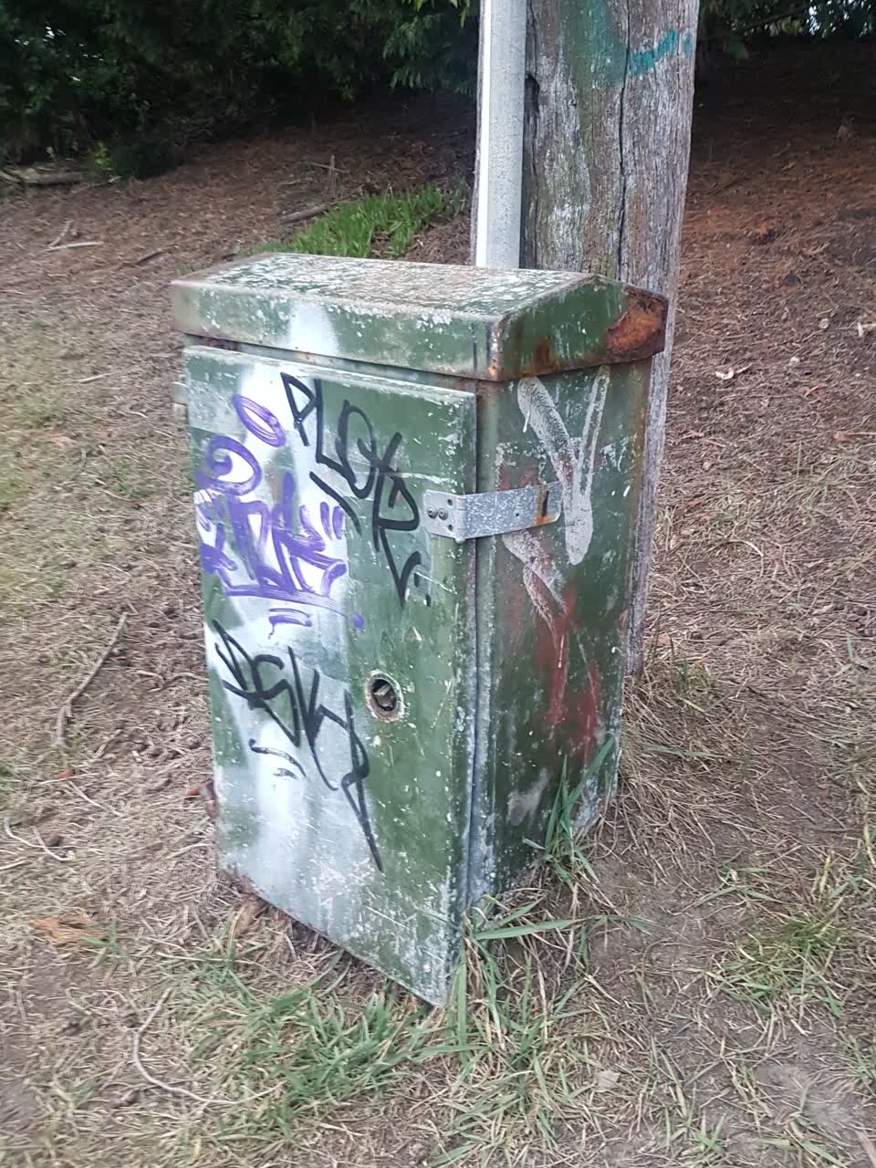 The photograph attached to this parks report