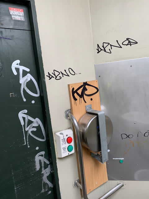 Graffiti, a report photo