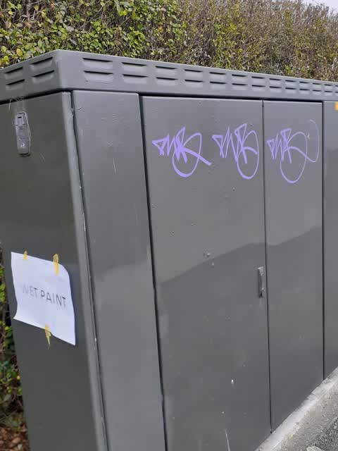 Graffiti — a report photo