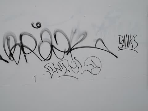 Graffiti, a report photo