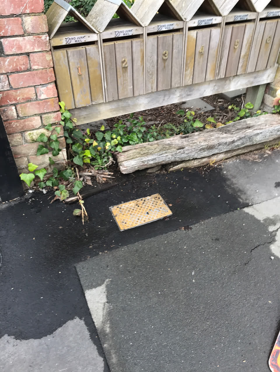 The photograph attached to this water supply report