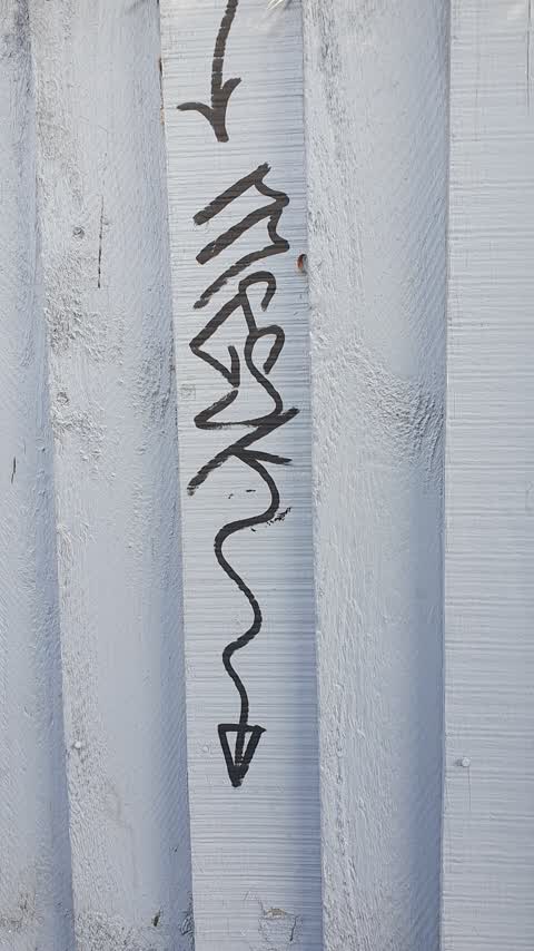 Graffiti, a report photo