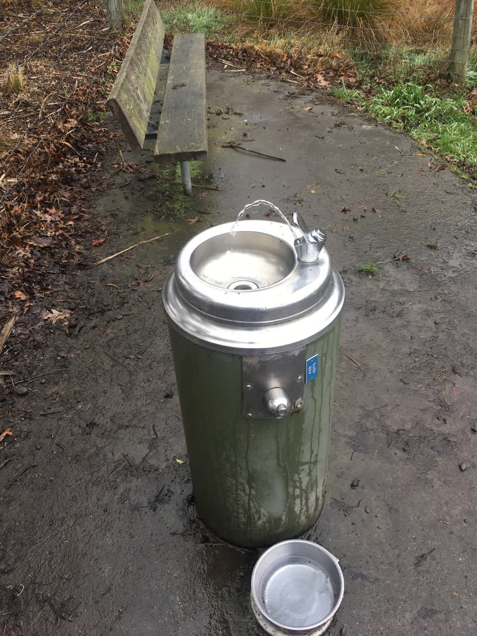 The photograph attached to this parks report