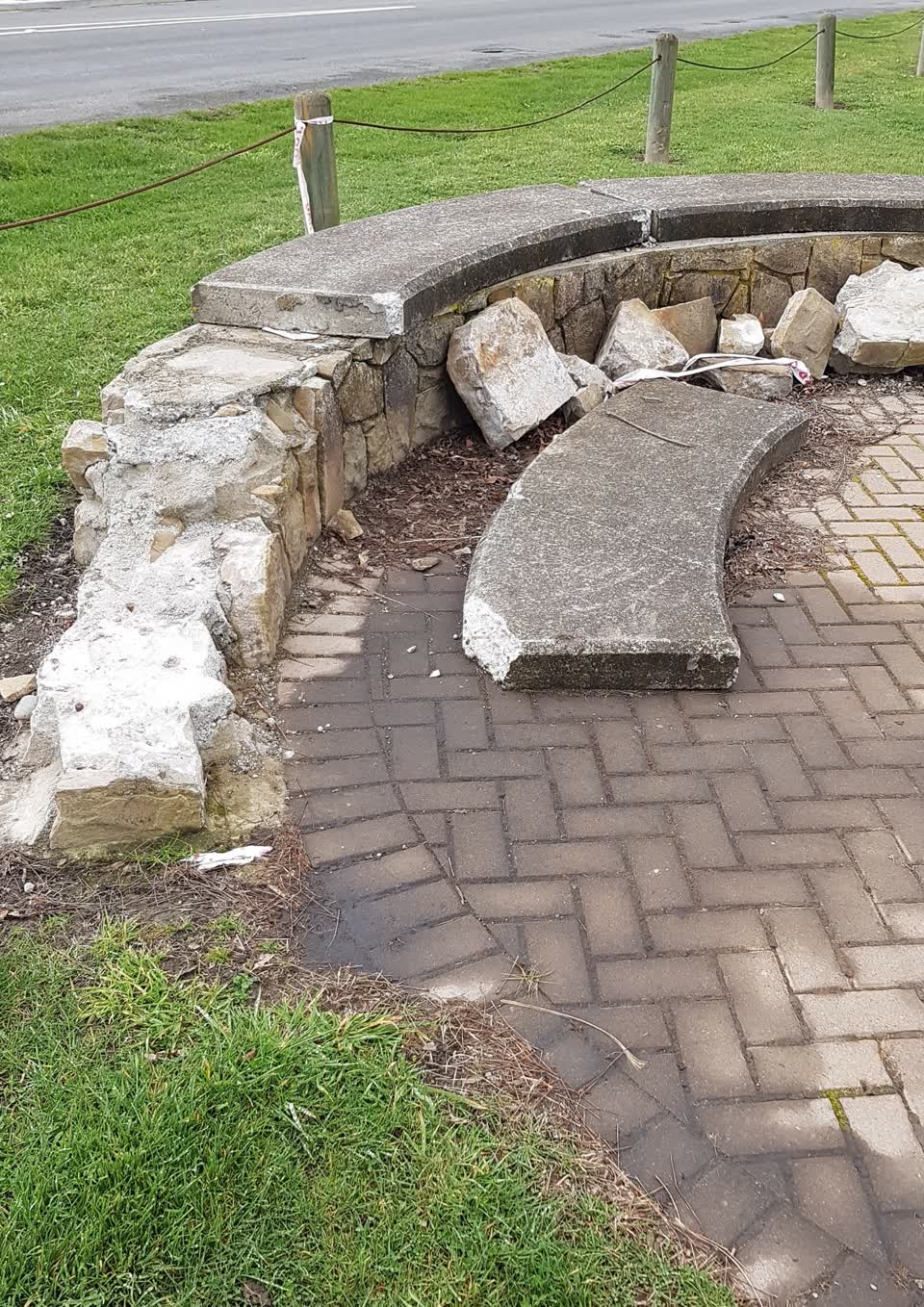 The photograph attached to this parks report