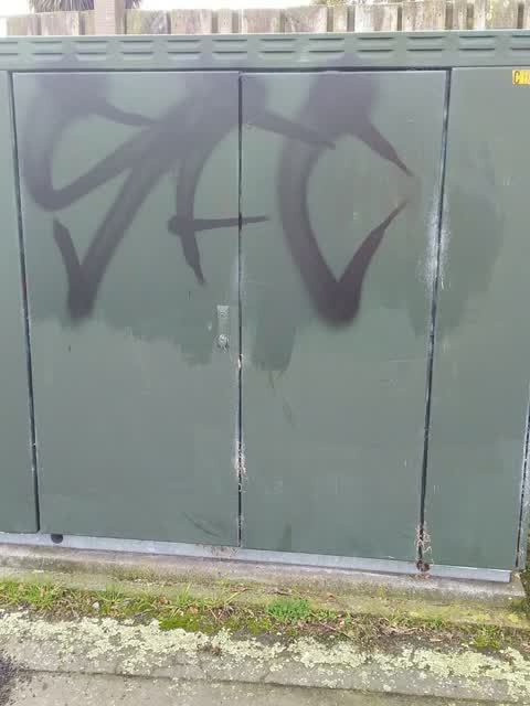 Graffiti, a report photo