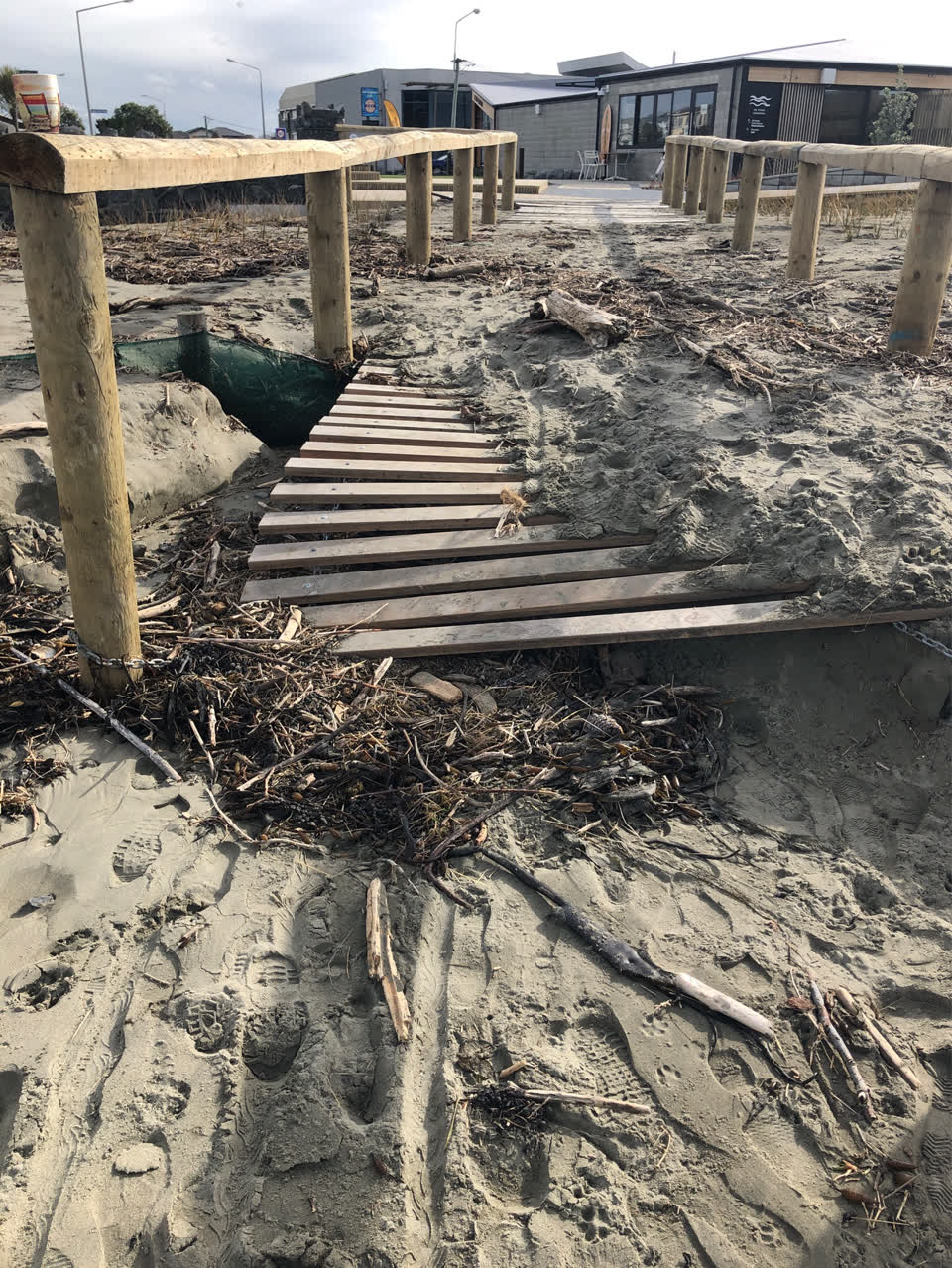 The photograph attached to this parks report