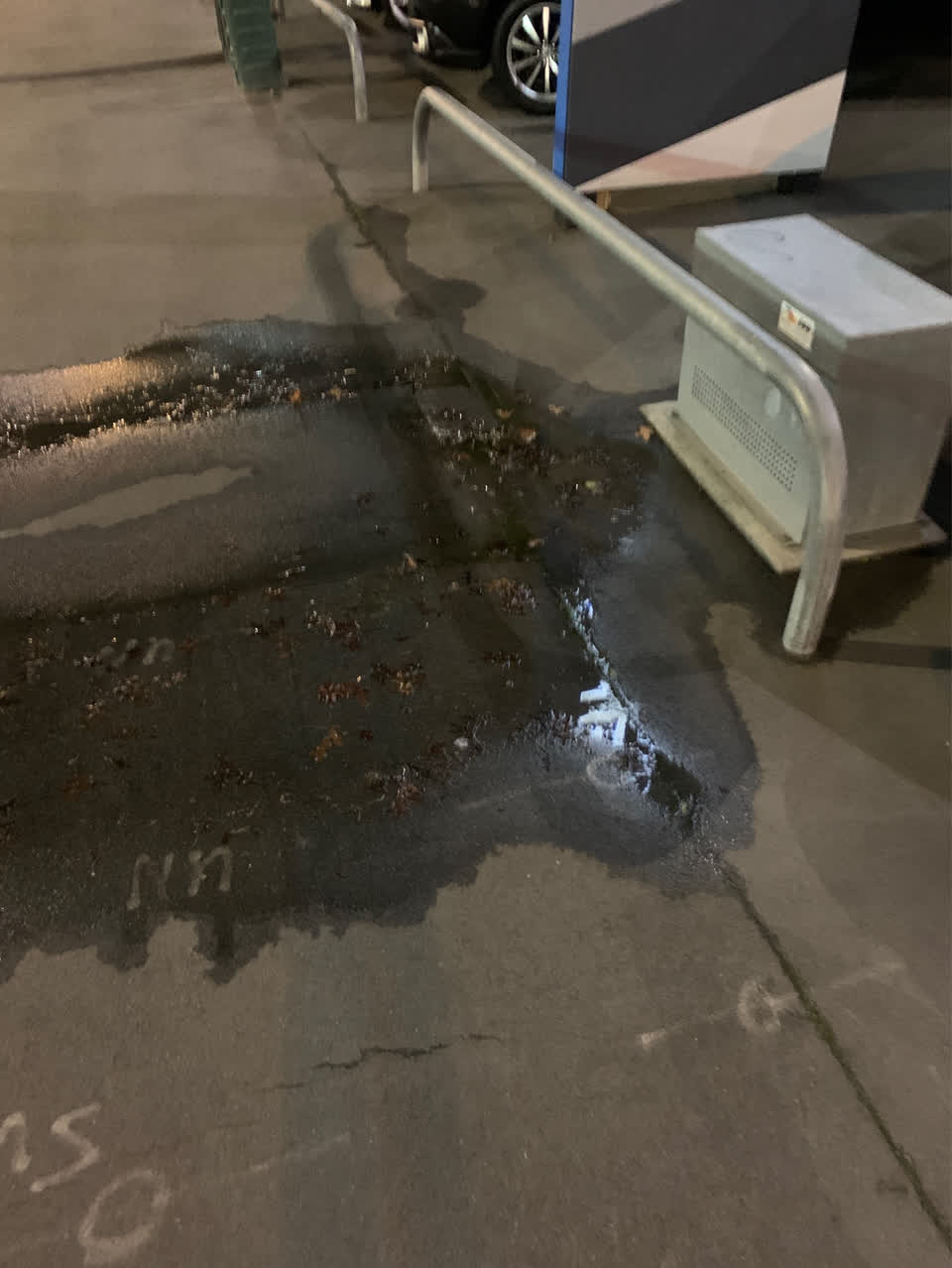 The photograph attached to this water supply report