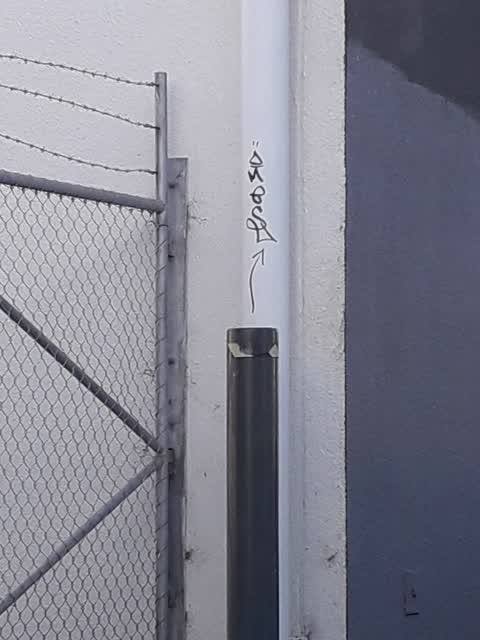 Graffiti, a report photo