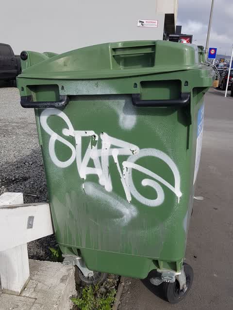 Graffiti, a report photo
