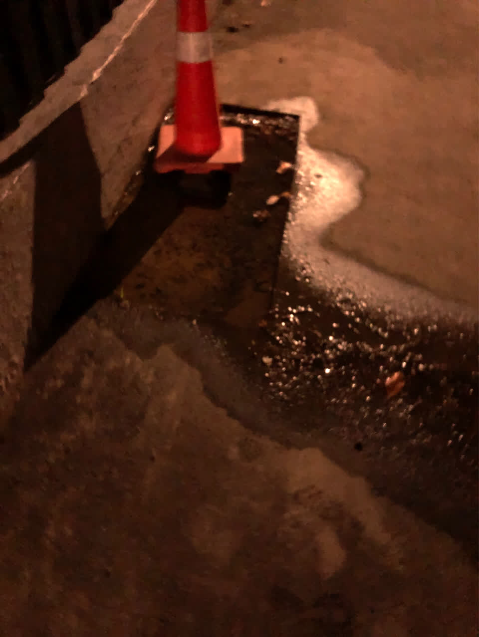 The photograph attached to this water supply report