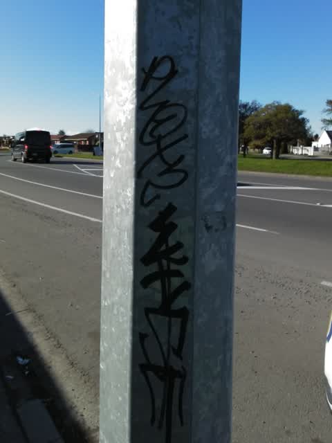 Graffiti, a report photo