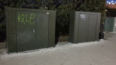 Graffiti, a report photo