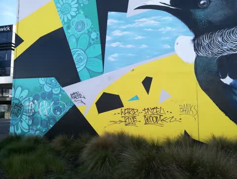 Graffiti — a report photo